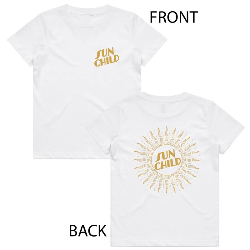 Buy Sun Child Tee Black or White MyDeal