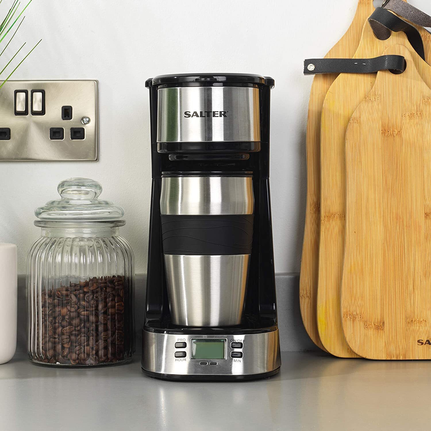 Salter Digital Coffee Maker to Go w 