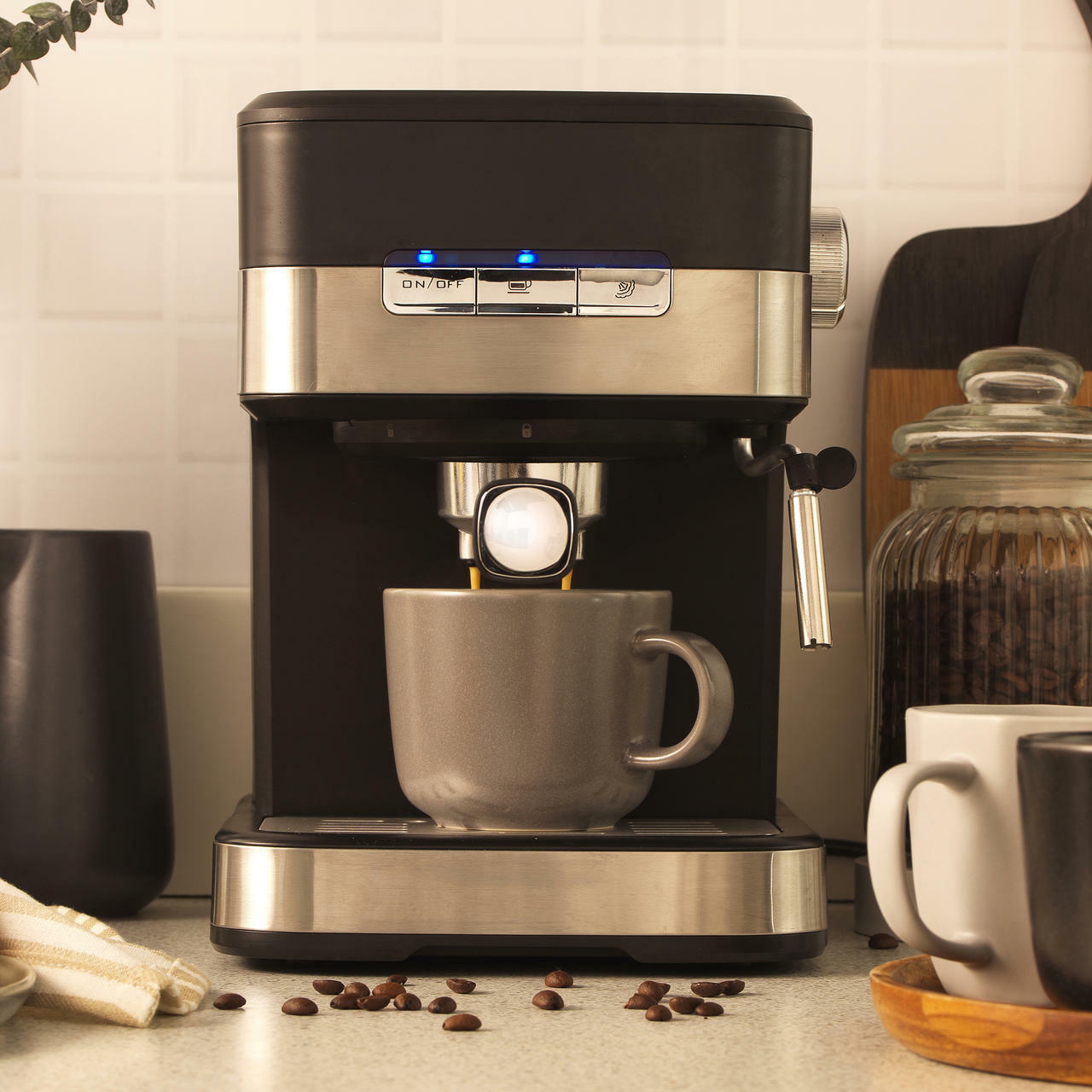 Salter Espresso Pro Coffee Machine, 15 