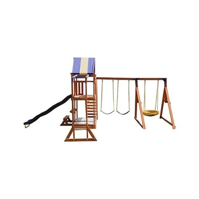 7 piece swing set