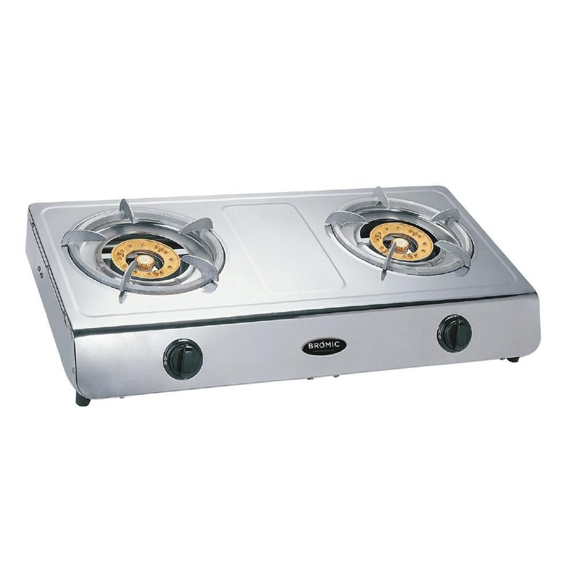Buy Bromic DC200 2 Burner Wok Cooker/Cooktop LPG Gas MyDeal