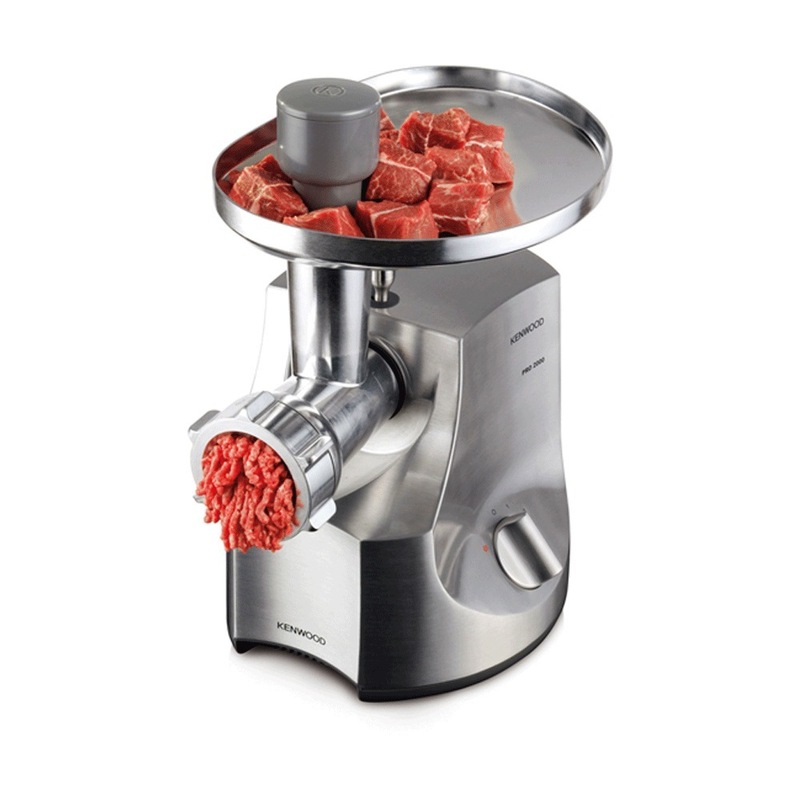 Buy Kenwood MG700 Power Mincer 2000watt Brushed Metal Mincer MyDeal