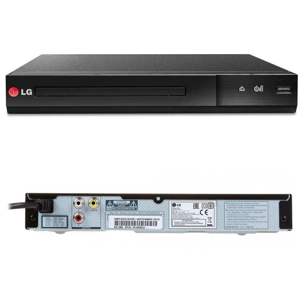 LG DP132 DVD Player with USB Playback 