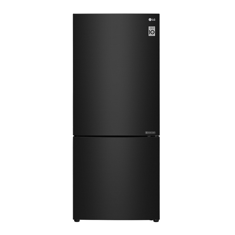 Buy LG GB455BTL 420L Black Bottom Mount Fridge MyDeal