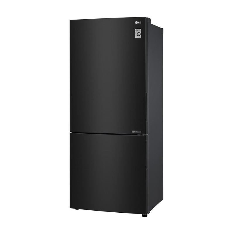 Buy LG GB455BTL 420L Black Bottom Mount Fridge MyDeal