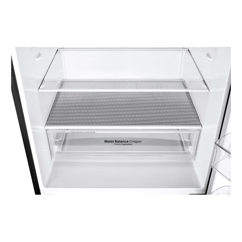 Buy LG GB455BTL 420L Black Bottom Mount Fridge MyDeal