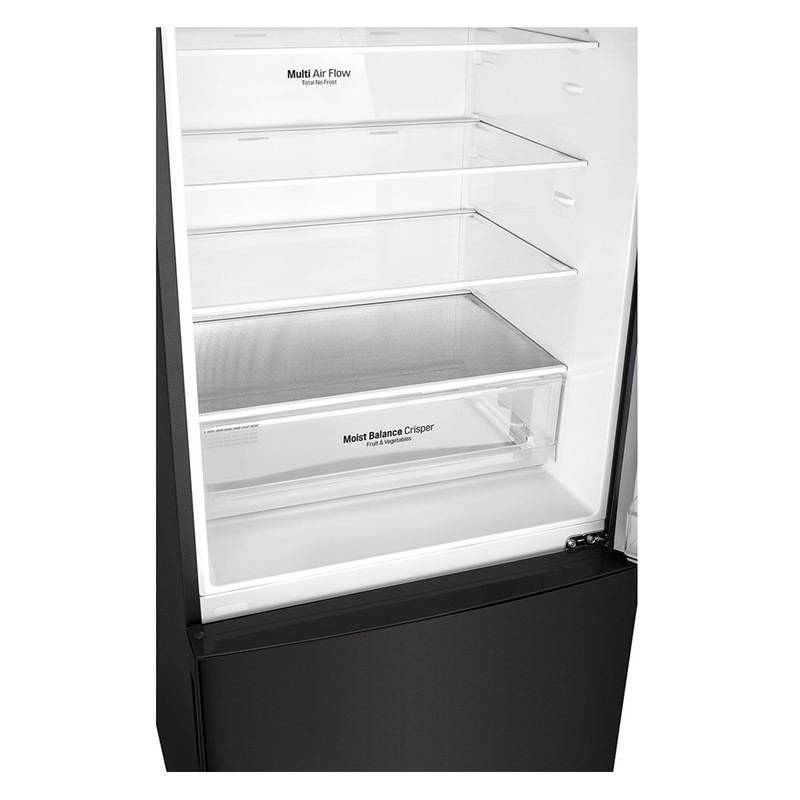Buy LG GB455BTL 420L Black Bottom Mount Fridge MyDeal