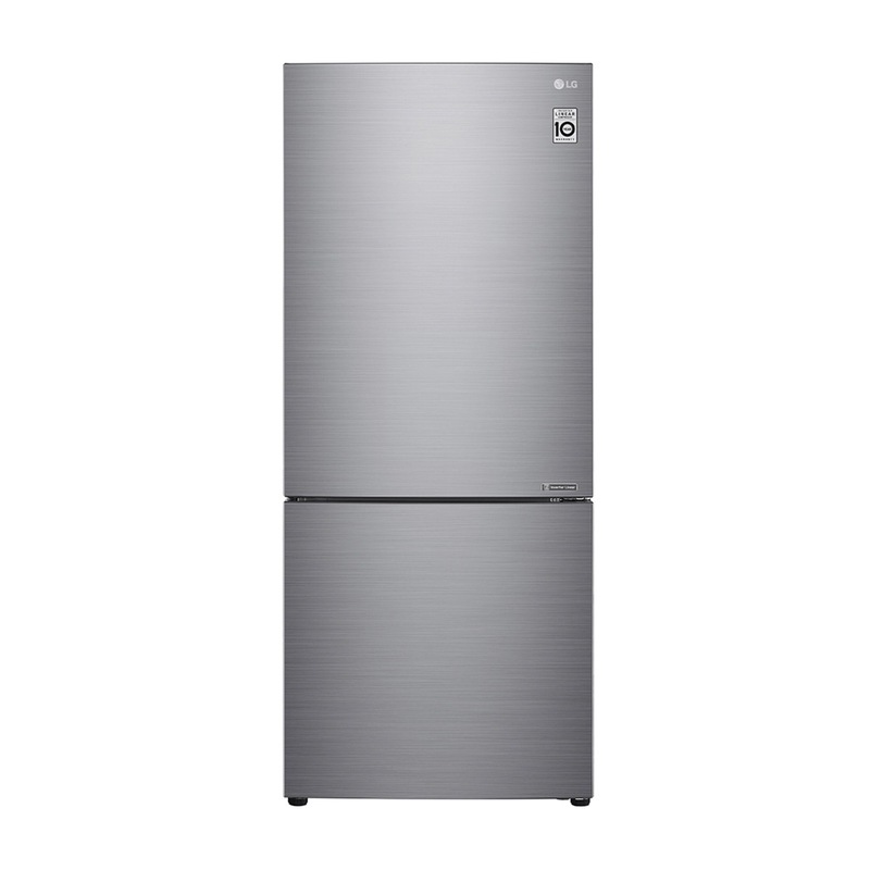 Buy LG GB455PL 420L Stainless Steel Bottom Mount Fridge MyDeal