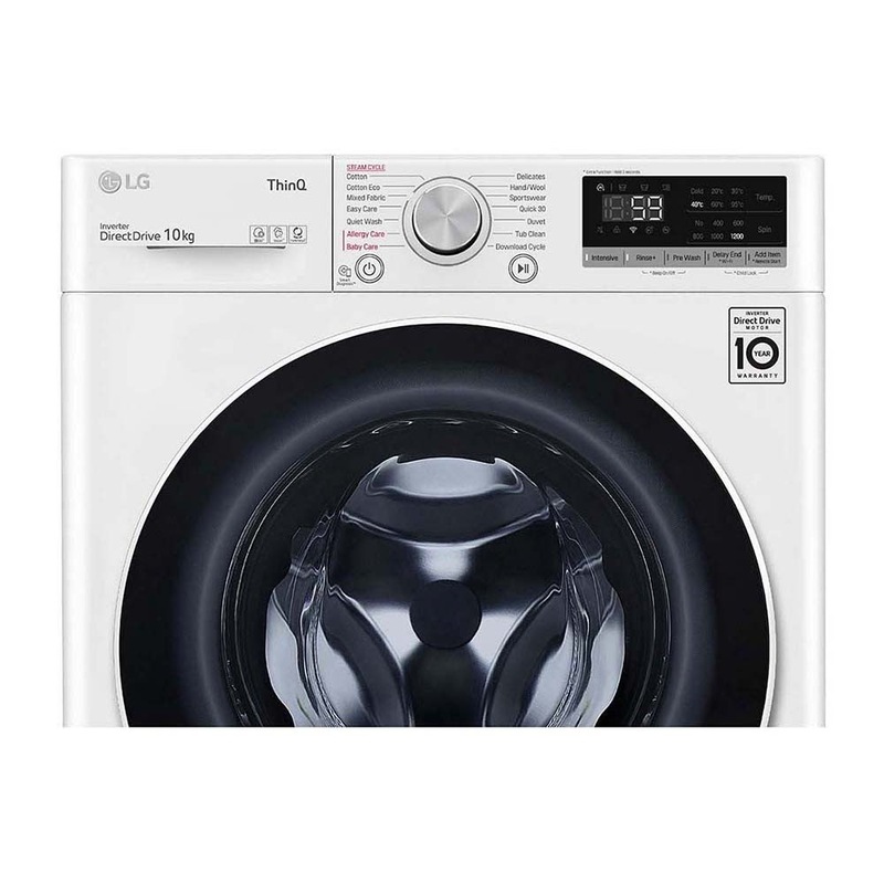 Buy LG WV51410W 10kg Series 5 Front Load Washing Machine with Steam MyDeal