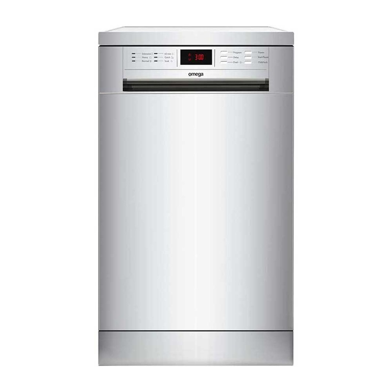 Buy Omega ODW300XN 45cm Stainless Steel Freestanding Dishwasher MyDeal