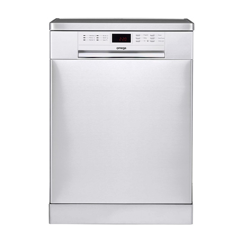 Buy Omega ODW717X 60cm Stainless Steel Freestanding Dishwasher MyDeal