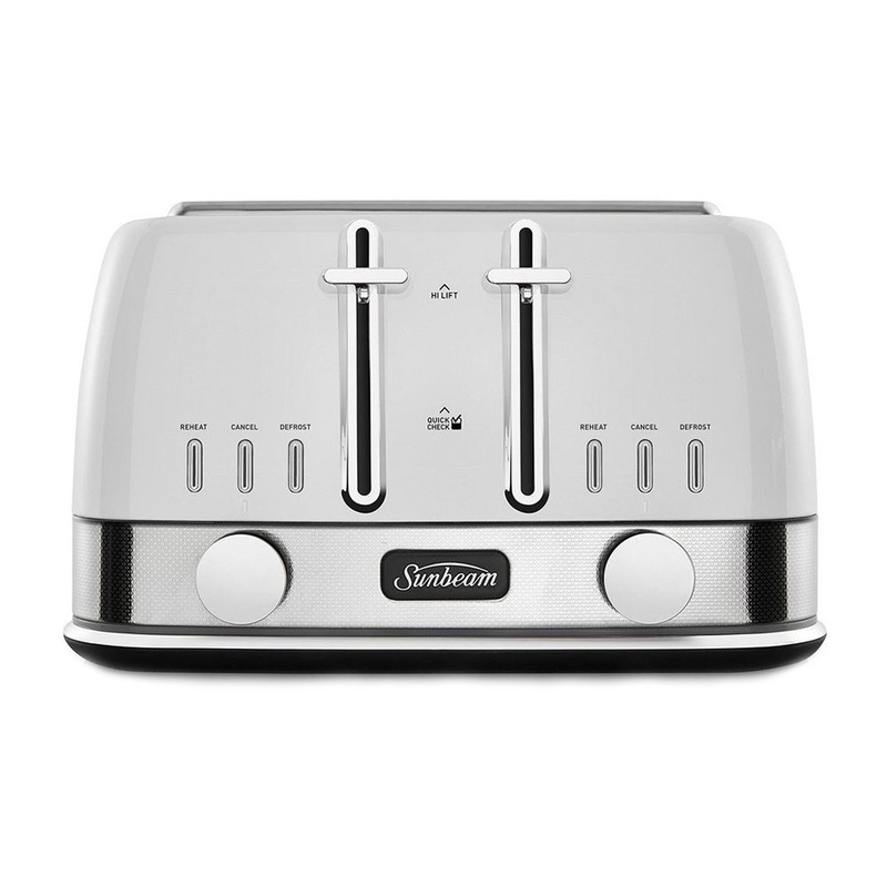 Buy Sunbeam TA4440WS New York Collection 4 Slice Toaster MyDeal