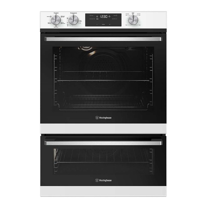 Buy Westinghouse WVE665WC 60cm White Builtin Wall Oven MyDeal