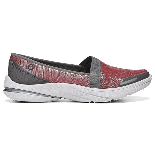 Bzees Niche Slip-on Flat In Navy Floral Fabric