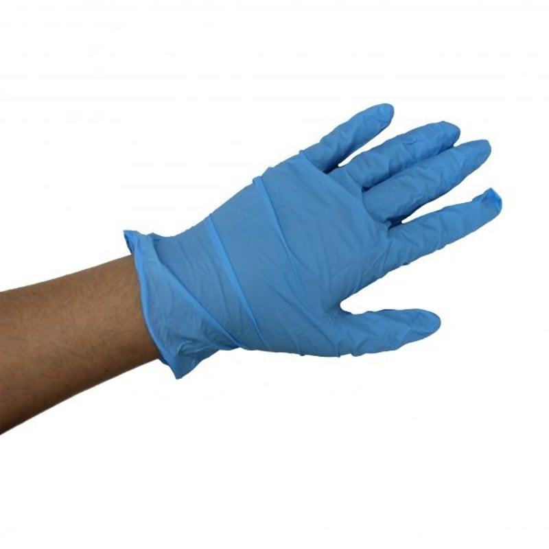 FRANK Multi-Purpose Disposable Vinyl / Nitrile Gloves, Latex Free, One  Size, 50-pk