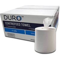 4/Carton Duro Centrefeed Towel 300 metre x 19cm