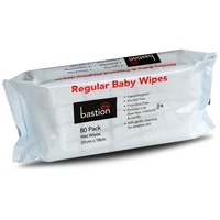 80 Sheets Bastion Pacific Regular Baby Wipes Non-Alcohol 40gsm