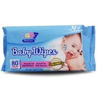 80pcs XtraCare Baby Cleaning Wipes with Aloe Vera Alcohol-Free