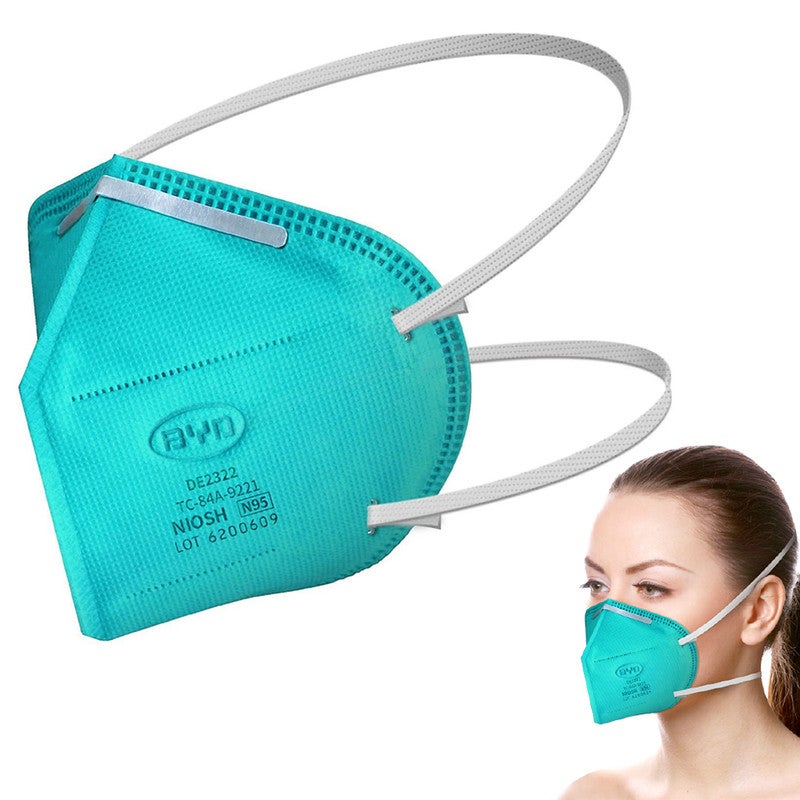 BYD NIOSH N95 Surgical Medical Flat Fold Individually Wrapped Mask TGA Approved (1 Piece) 