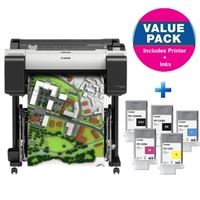 Canon imagePROGRAF IPFTM-200 A1 24inch Large Format Printer + Inks