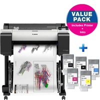 Canon imagePROGRAF TM-205 A1 24" Large Format Printer + Inks Bundle