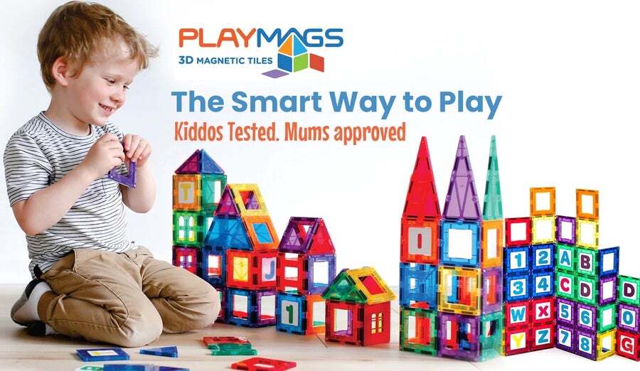 Buy Playmags Brainy Cube with Brainy Cube Challenge Cards