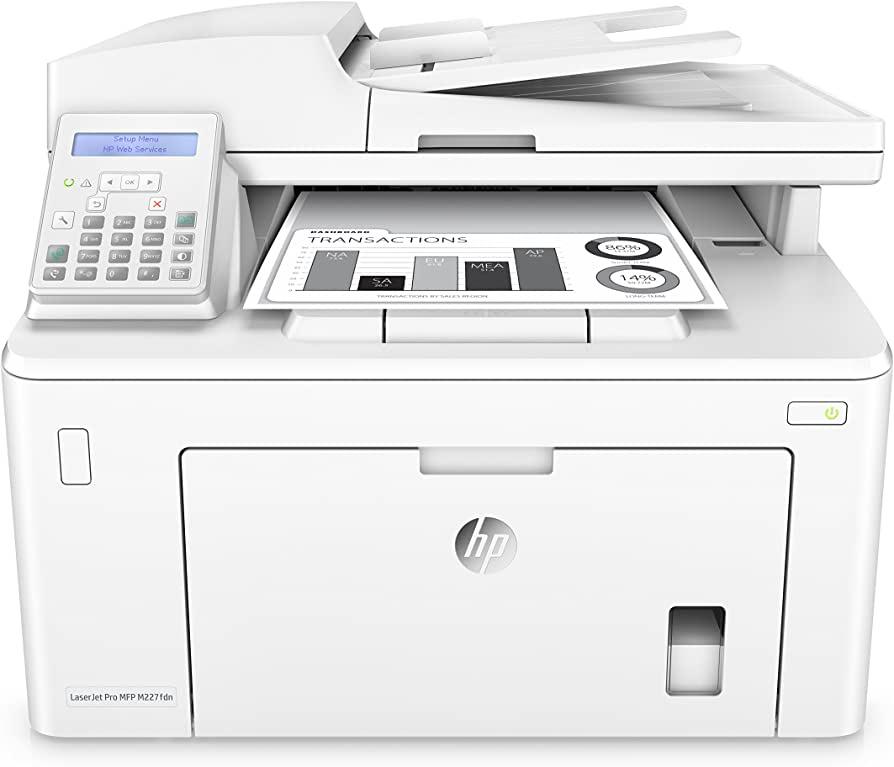 HP LaserJet Pro M227fdn All-in-One Mono Laser Printer