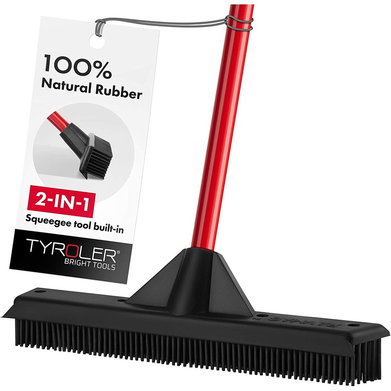 Buy Rubber Broom & Squeegee 33cm MyDeal
