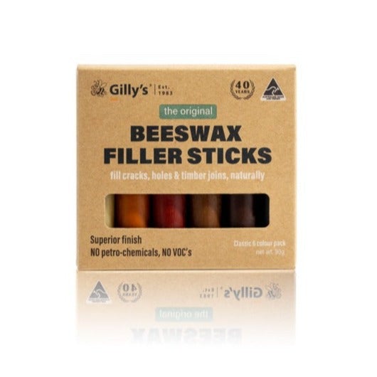 Beeswax Filler Sticks 6 Colour Pack