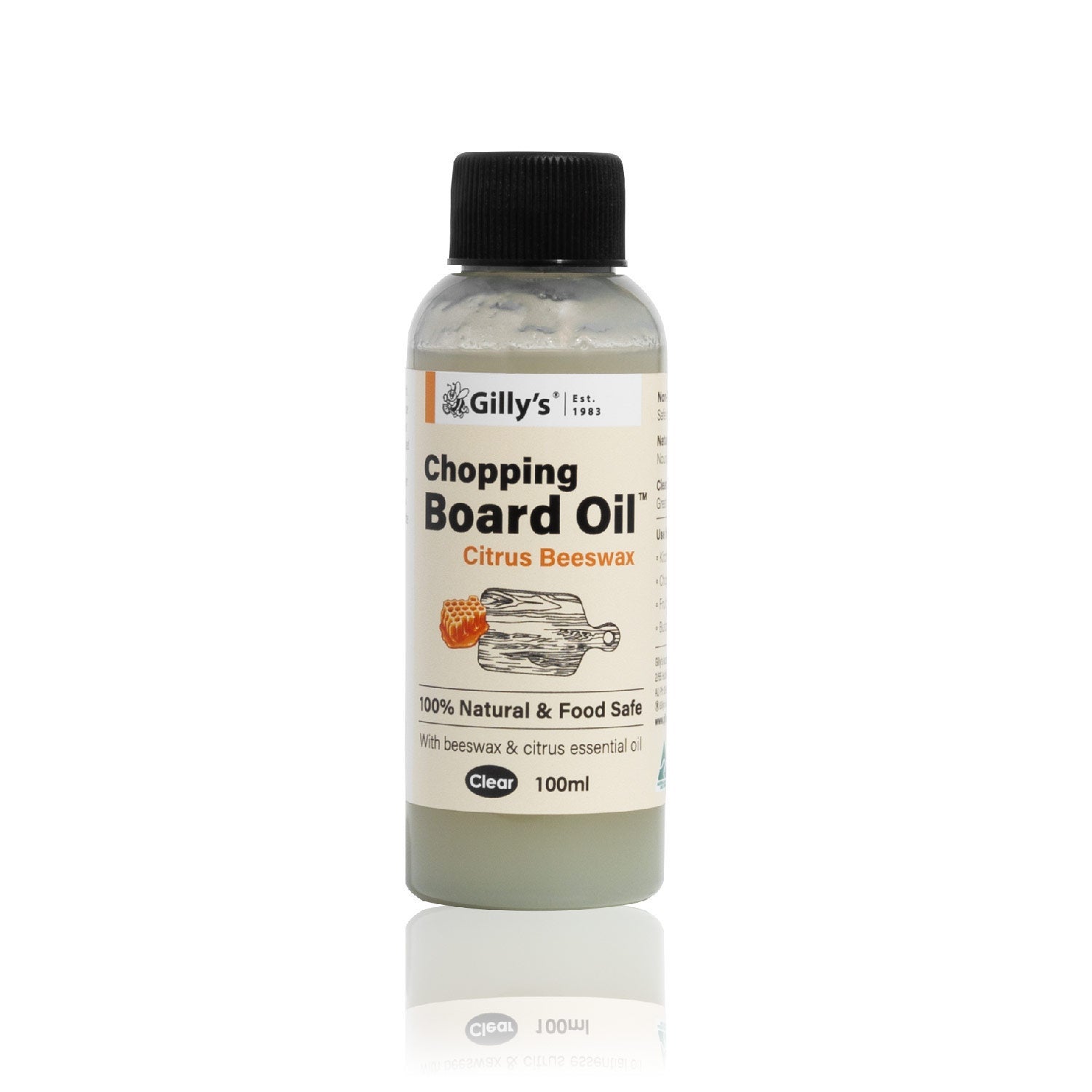 Chopping Board Oil Citrus & Beeswax 100ml