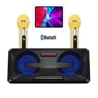 Wireless Karaoke Microphone Bluetooth Speaker Mic Youtube phone ipad TV