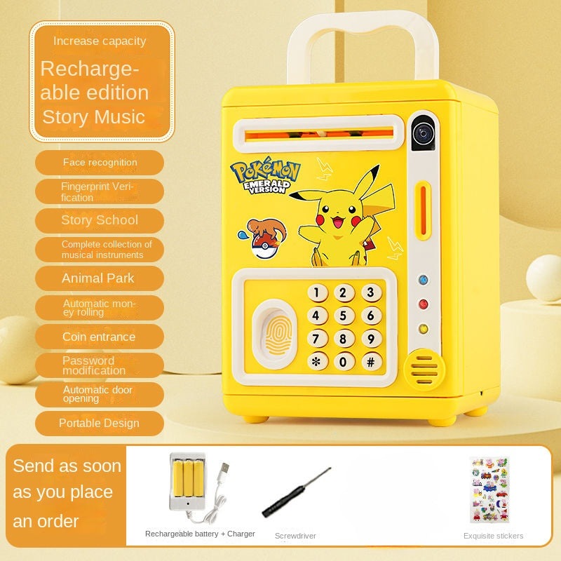 Buy Miniso hello kitty Pikachu super cute children's piggy bank