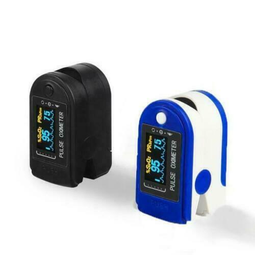 Fingertip Pulse Oximeter Spo2 Pulse Rate Monitor Oxymeter Blood Oxigen Mete