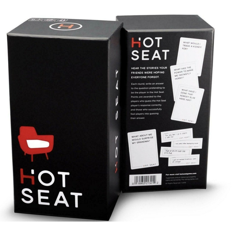 Buy Hot Seat Board Card Game Party Game for Adult MyDeal