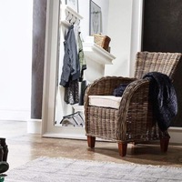 Baroness Kubu Rattan Arm Chair (Set of 2)