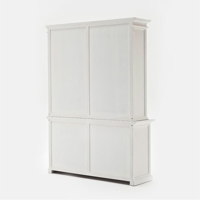 Buy Halifax Buffet & Open Shelf Hutch White MyDeal
