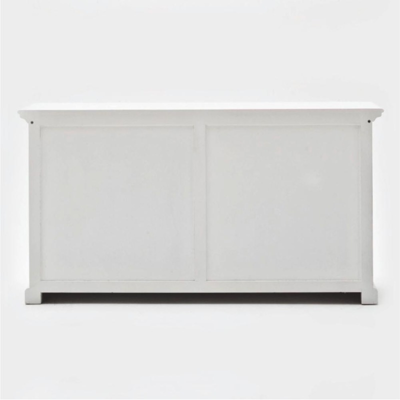 Buy Halifax Buffet & Open Shelf Hutch White MyDeal