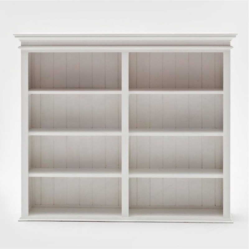 Buy Halifax Buffet & Open Shelf Hutch White MyDeal