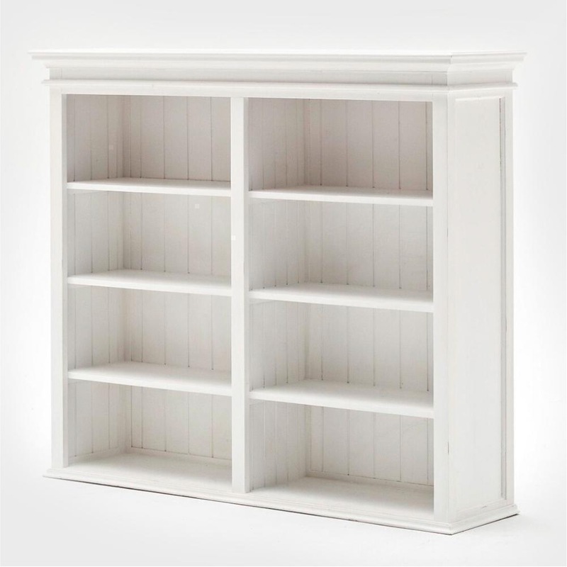 Buy Halifax Buffet & Open Shelf Hutch White MyDeal