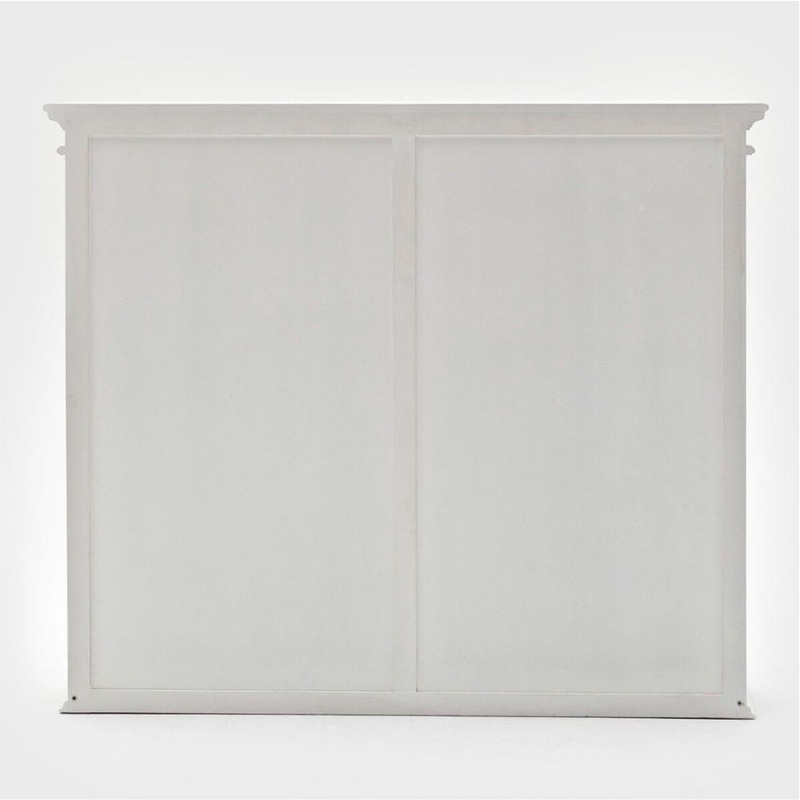 Buy Halifax Buffet & Open Shelf Hutch White MyDeal