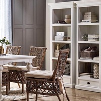Halifax Medium Bookcase - White