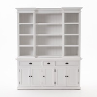 Kitchen Hutch Cabinet with 5 Doors 3 Drawers