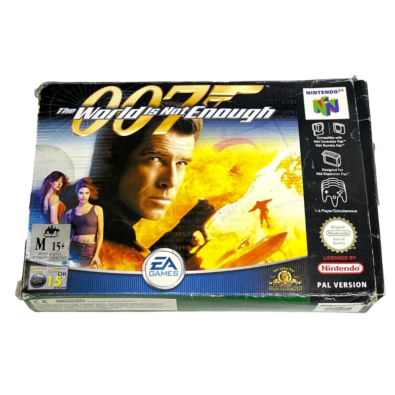 Buy 007 The World is Not Enough Nintendo 64 N64 Boxed PAL (Preowned) 2 MyDeal