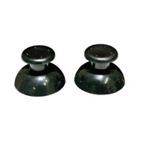 2 x Black Replacement Xbox 360 Controller Joystick Thumb Pad Stick Caps Rigid Plastic