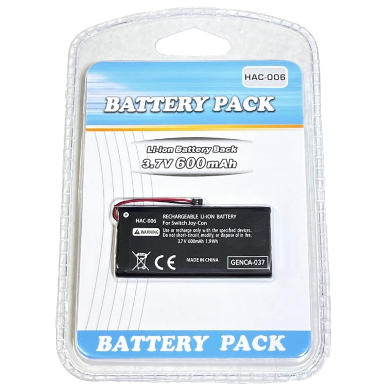 Buy 2 x New Rechargeable Battery for Nintendo Switch Joycon Controller ...
