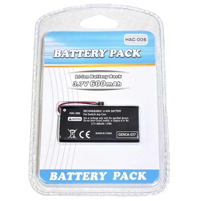 Buy 2 x New Rechargeable Battery for Nintendo Switch Joycon Controller ...