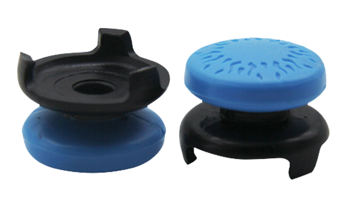 2PCS Set of PS5 Toggle Thumb Caps - Blue