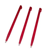 3 x Red Touch Screen Stylus for Nintendo DSi XL Console