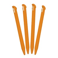 4 x Orange Nintendo "NEW 3DS XL" Touch Screen Stylus Nintendo