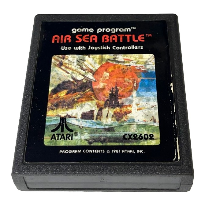 Livret pour le jeu Air See Battle sur Atari 2600 - Jeux vidéo